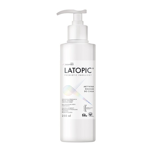 Latopic, aktywna emulsja do ciała, 250 ml