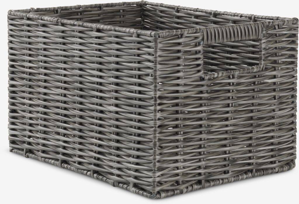 CASPERSEN Kurv CASPERSEN B20xD26xH16cm grå