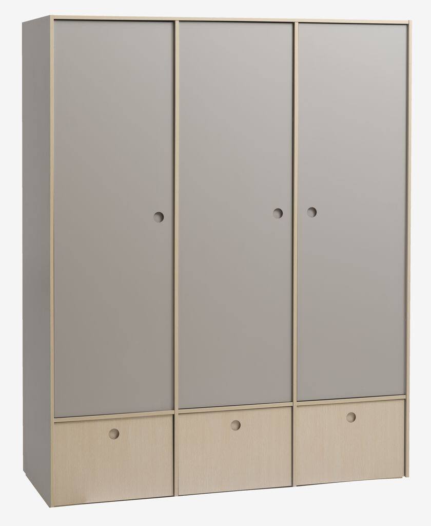 ANNISSE ANNISSE skab 160x200 grå/natur