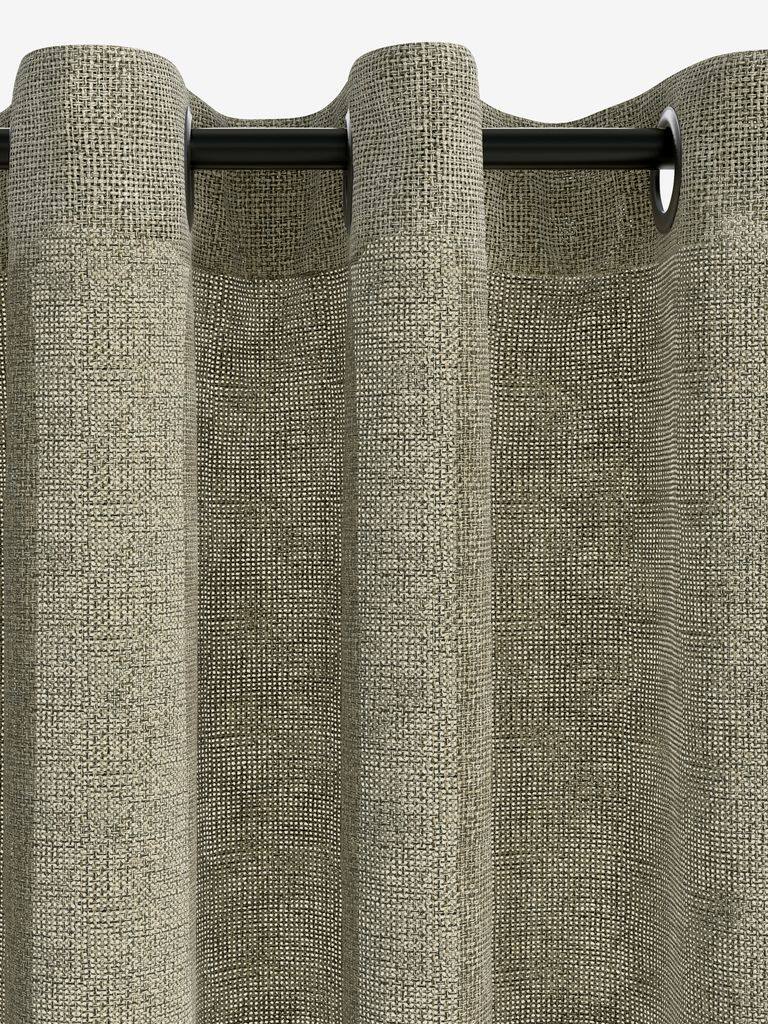 ANHOLT gardin ANHOLT 1x140x300cm snavset grøn