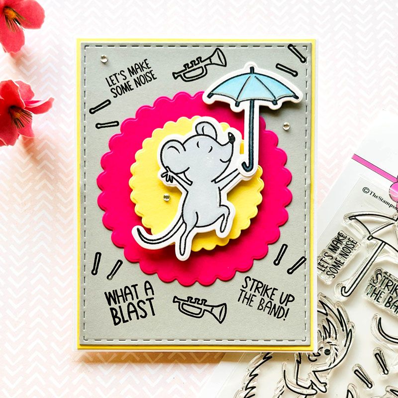 Parade Buddies 1 Clear Stamp Set