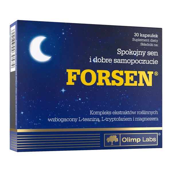 Olimp Forsen, kapsułki, spokojny sen, 30 szt.