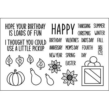 moretailgate2stamp Clear Stamp Set