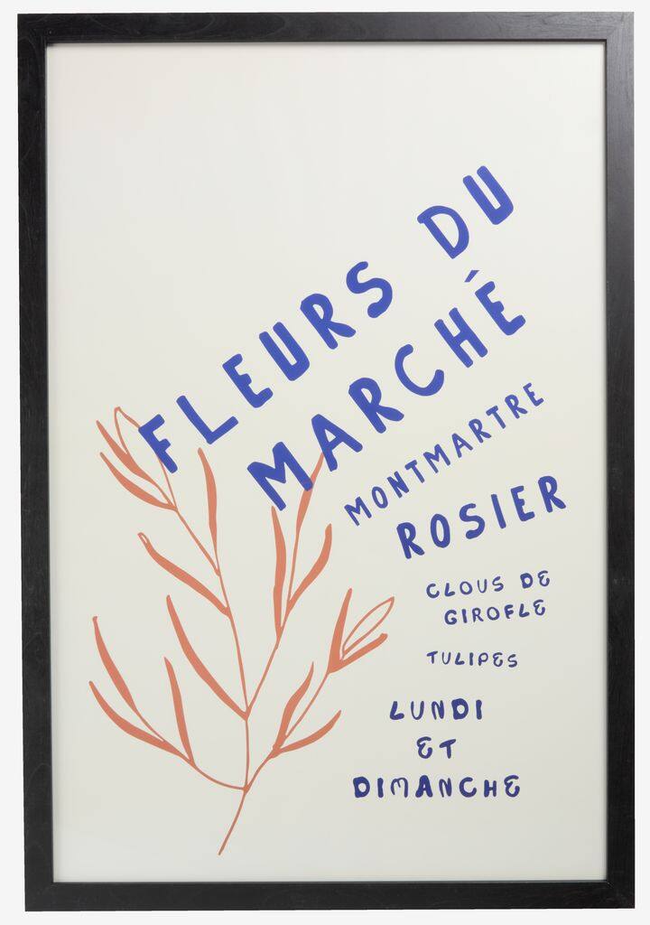 OSCAR OSCAR ramme 60x90cm sort