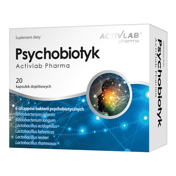 Activlab Pharma Psychobiotyk, kapsułki, 20 szt.