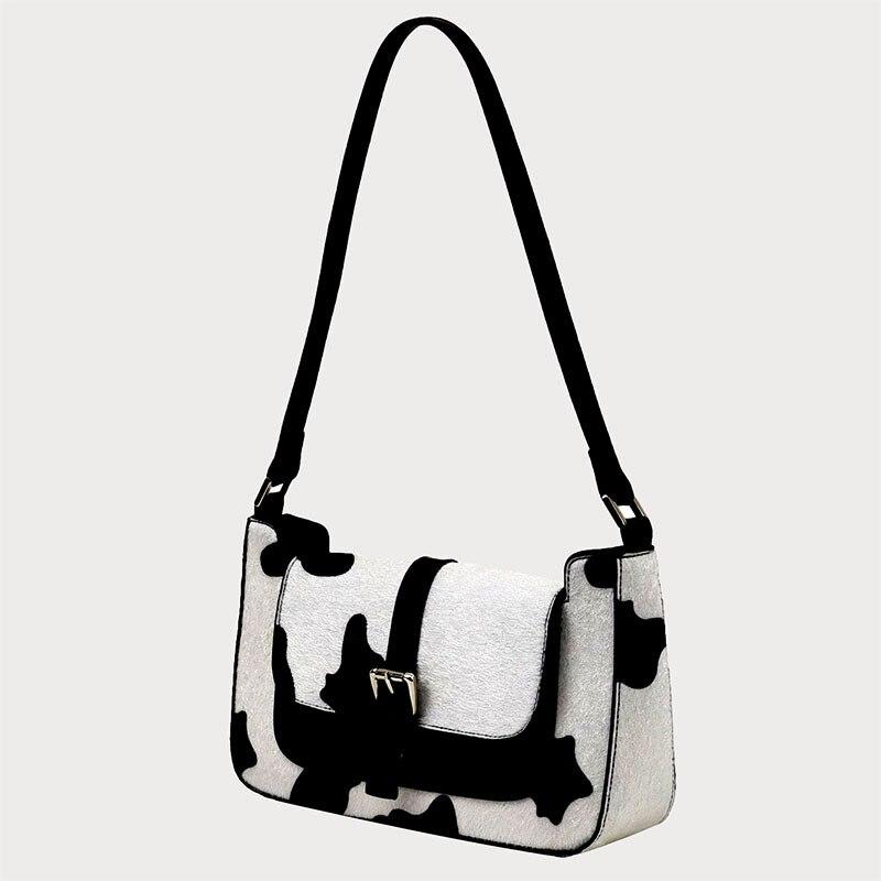 Armhuleveske DAMER 2020 Ny kumønster Baguette-veske Gamle søte enkle skuldervesker Høy kvalitet DAMEvesker og håndvesker