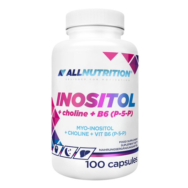 Allnutrition Inositol + Choline + B6 (P-5-P), kapsułki, 100 szt.