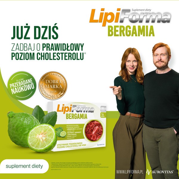 LipiForma Bergamia, kapsułki, 30 szt.
