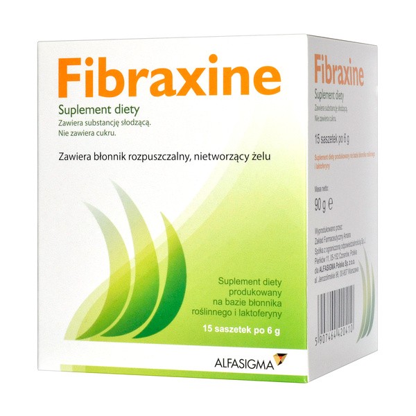Fibraxine, proszek w saszetkach, 6 g, 15 szt.