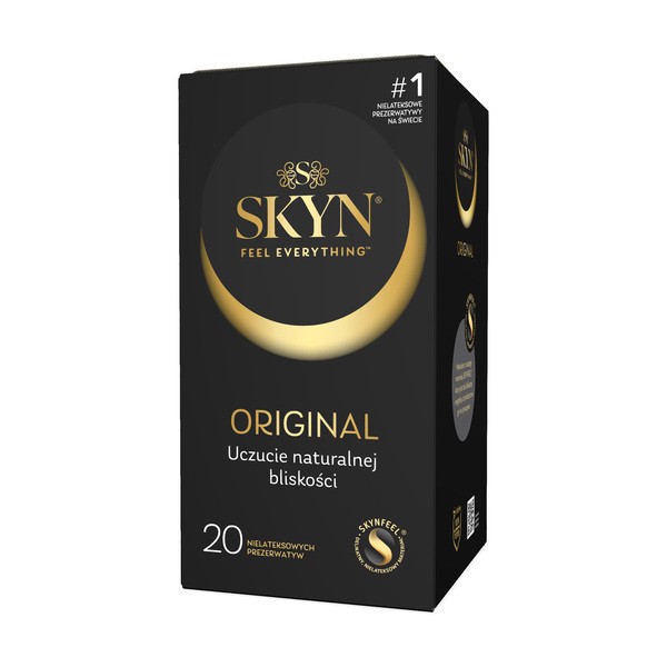Skyn Original, nielateksowe prezerwatywy, 20 szt.