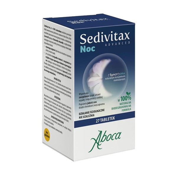 Sedivitax Noc Advanced, tabletki, 27 szt.