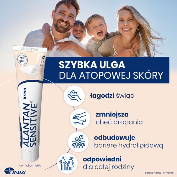 Alantan Sensitive, krem, 20 g