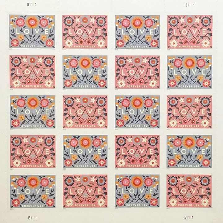 2022 Love Forever Stamps