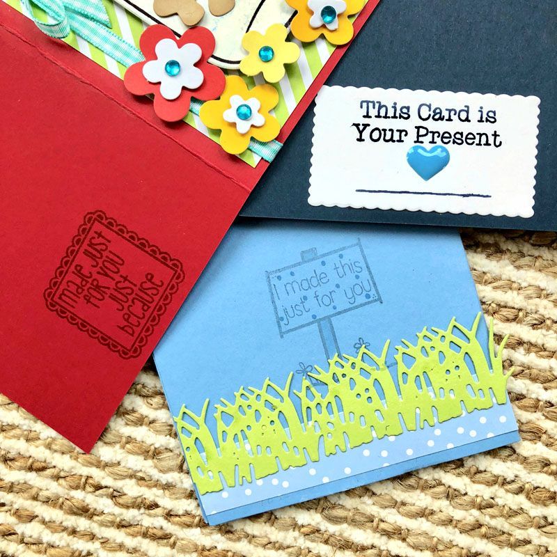 Card & Envelope Clear Stamps DOUBLE SET