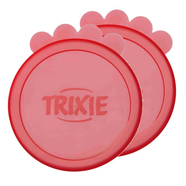 Trixie, silikonowe pokrywki na puszkę, 10,5 cm, 2 szt.