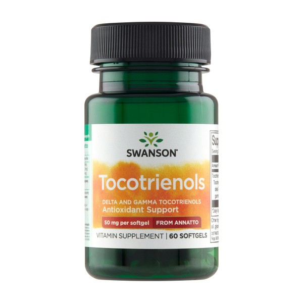 Swanson Tocotrienole DeltaGold z Annatto, kapsułki, 60 szt.