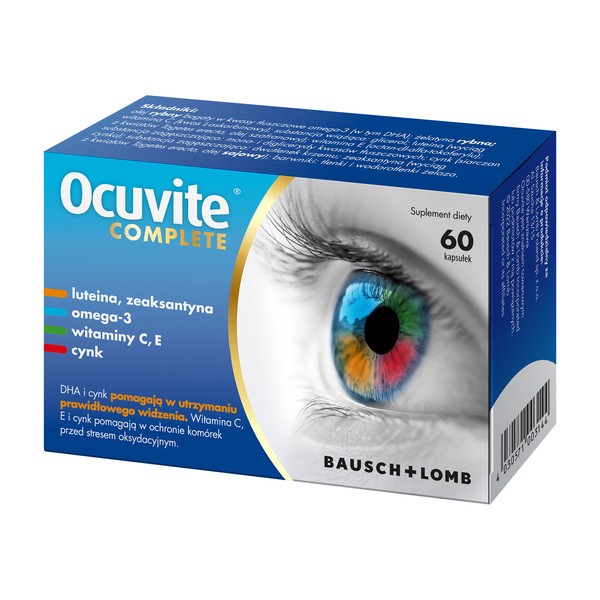 Ocuvite Complete, kapsułki, 60 szt.