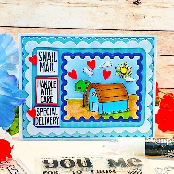 morepostage2stamp Clear Stamp Set