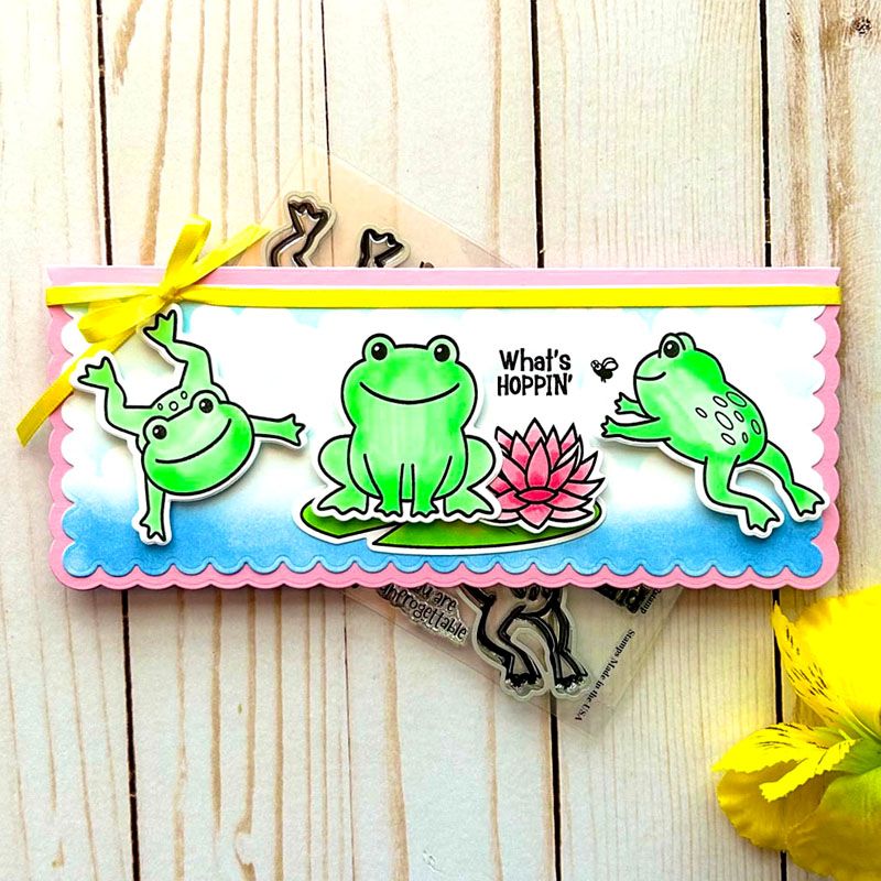 frogs2stamp Clear Stamp Set