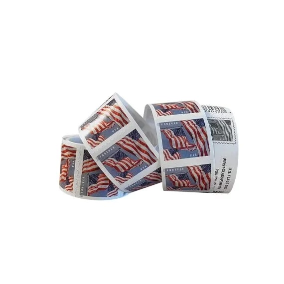 (2022) USPS Forever American Flag Stamps Rolls