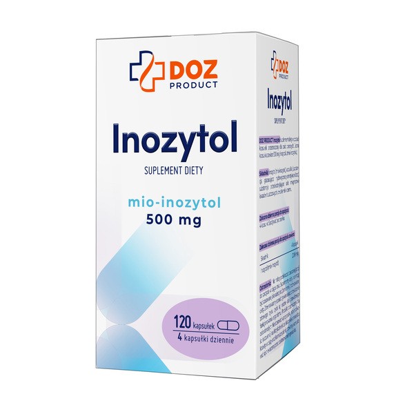 DOZ Product Inozytol, kapsułki, 120 szt.