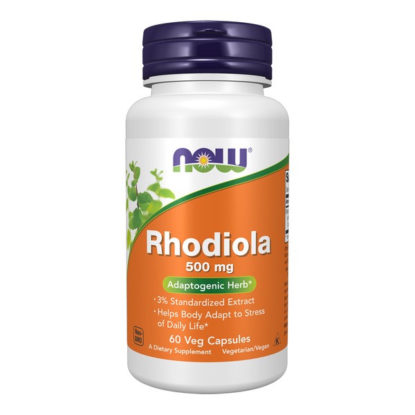 Now Foods Rhodiola 500 mg, kapsułki, 60 szt.