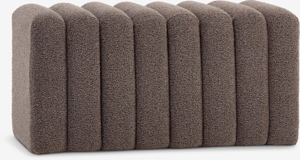 BISLEV BISLEV bænk, mørkt sandstof