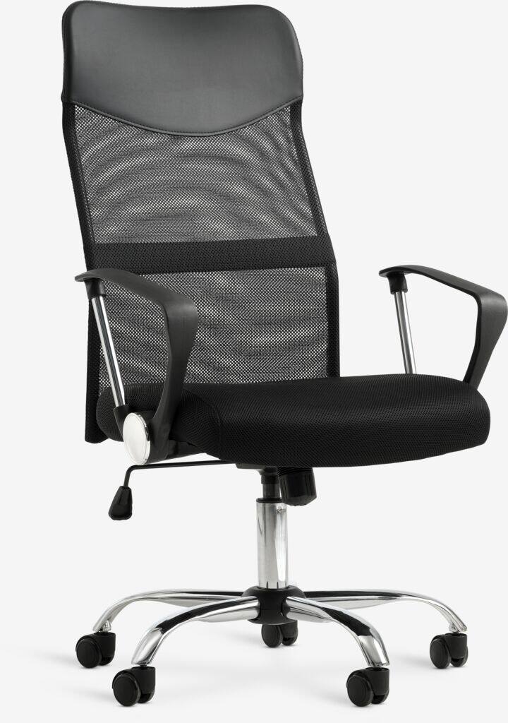 BILLUM BILLUM kontorstol sort mesh