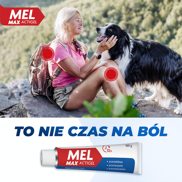 Mel Max Actigel, 20 mg/g, żel, 100 g