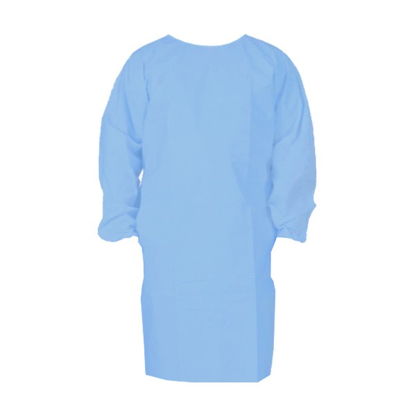 Fartuch medyczny, izolacyjny, typ 6 P-B, rozmiar XL, niebieski, 1 szt.