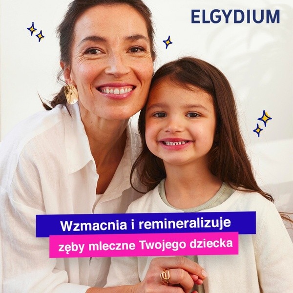 Elgydium Kids, bananowa pasta przeciw próchnicy, 2-6 lat, 50 ml