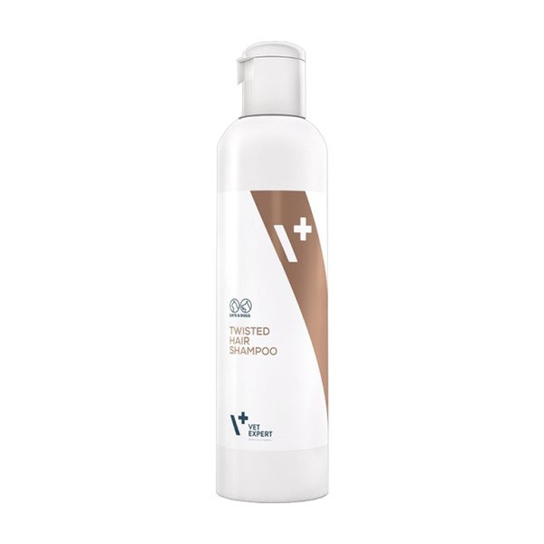 Vet Expert Twisted Hair Shampoo, szampon dla psów i kotów długowłosych, 250 ml