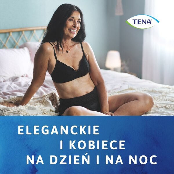 Tena Lady Pants Plus, majtki chłonne, Black, rozmiar M, 30 szt.