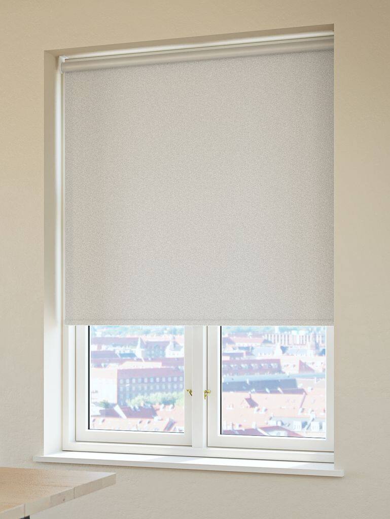 HOPEN Lystæt rullegardin HOPEN 80x170cm beige trådløs