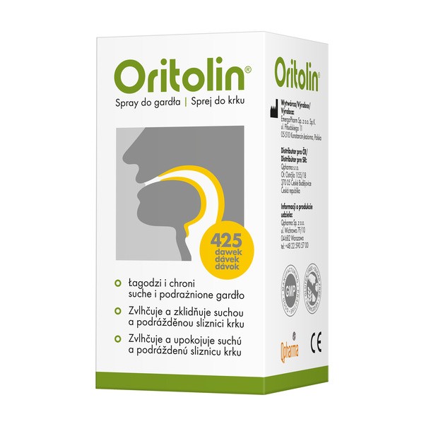 Oritolin, spray do gardła, 30 ml