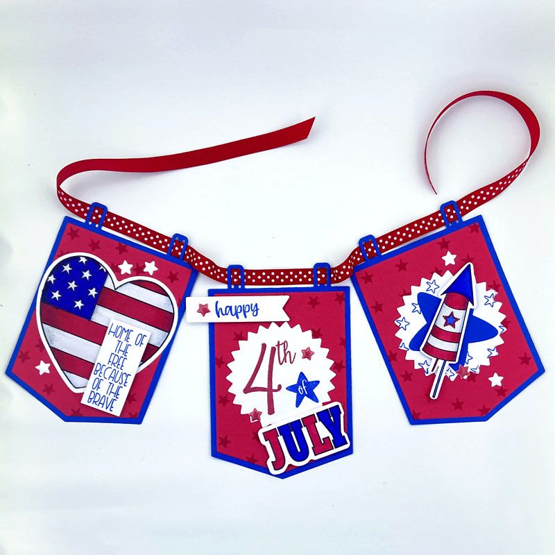 FourthofJuly2stamp Clear Stamp Set