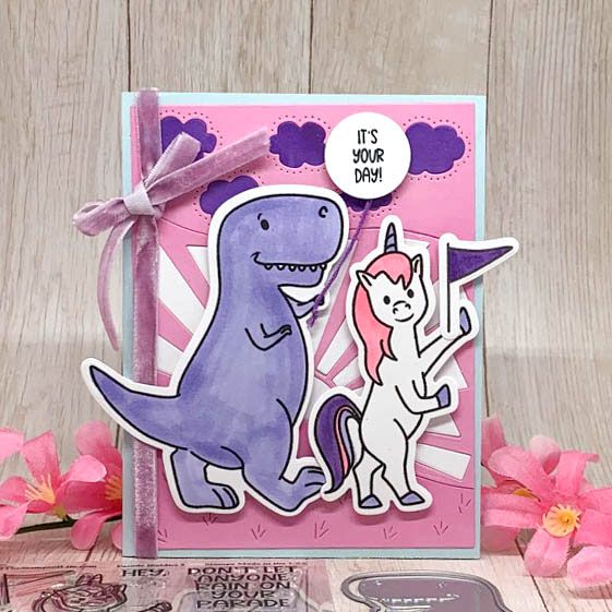 Parade Buddies 2 Clear Stamp Set