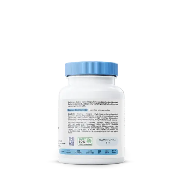 Osavi Kompleks-B z Choliną i Inozytolem, kapsułki twarde, 60 szt.