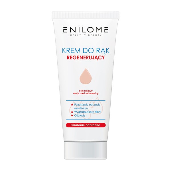 Enilome Healthy Beauty, krem do rąk regenerujący, 75 ml