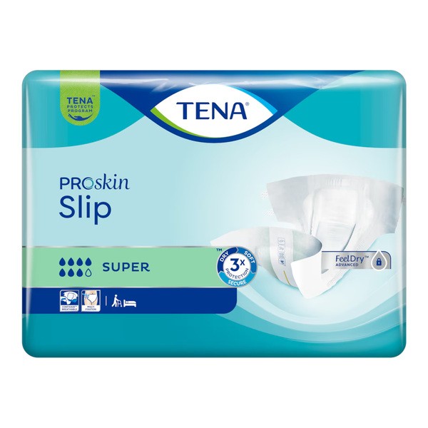TENA Slip ProSkin Super, pieluchomajtki, rozmiar XL, 28 szt.