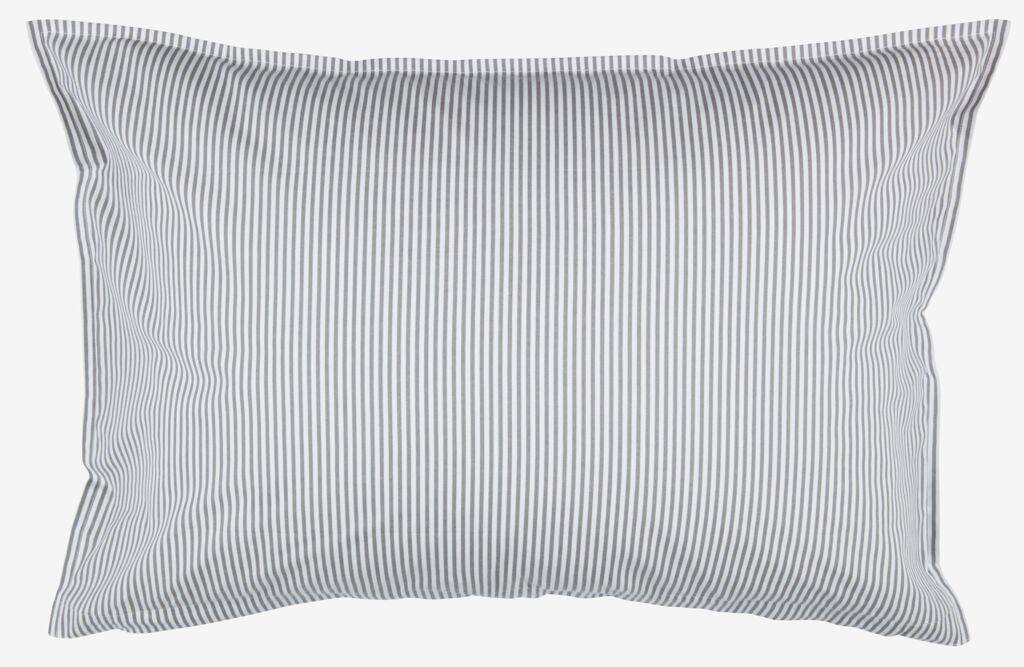 PERNILLA guld pudebetræk PERNILLA 50x70/75 hvid/grå