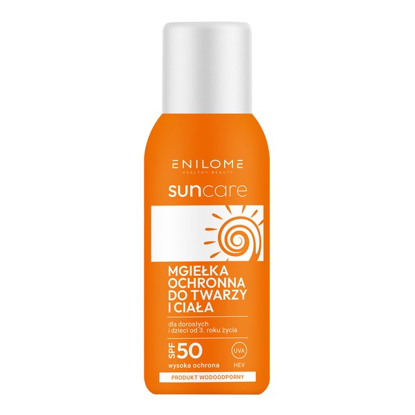 Enilome Healthy Beauty SunCare, mgiełka ochronna do twarzy i ciała SPF50, 100 ml