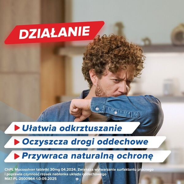 Mucosolvan, 30 mg, tabletki, 20 szt.