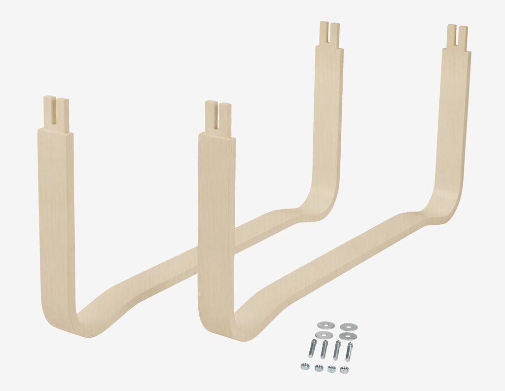 SONA bøjler 90 cm SONA birk høj 2 stk/pakke