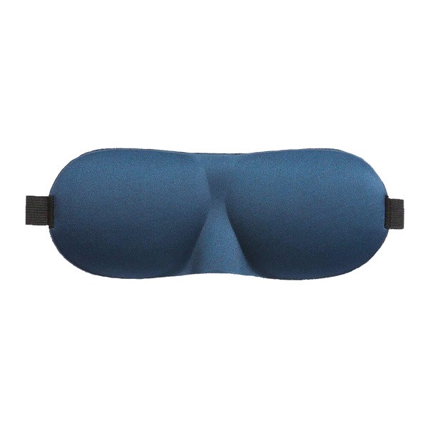 Waya 3D, opaska na oczy do spania, niebieska, 1 szt.