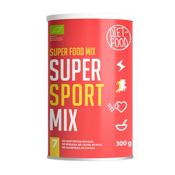 Diet-Food Super Sport Mix Bio, proszek, 300 g