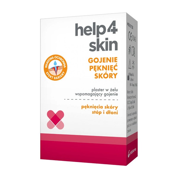 Help4Skin Gojenie Pęknięć Skóry, plaster w żelu, 7 ml