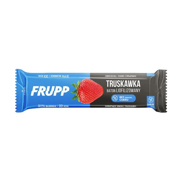 Frupp, baton liofilizowany truskawka, 10 g
