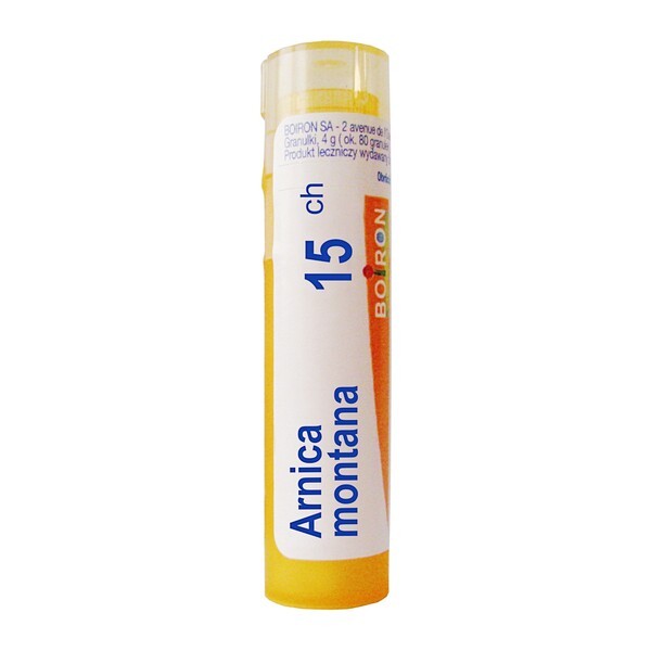 Boiron Arnica montana, 15CH, granulki, 4 g