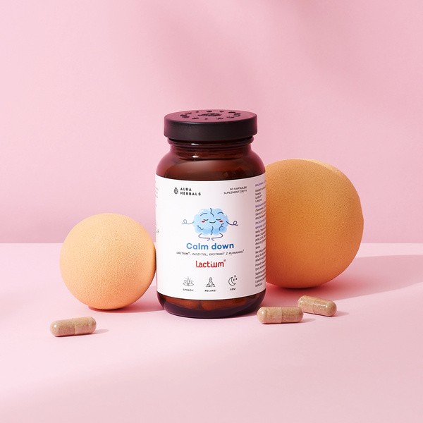 Aura Herbals Calm down Lactium, kapsułki, 60 szt.